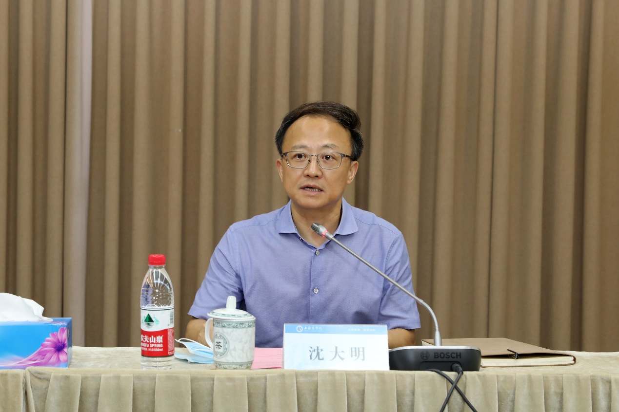 校党委书记沈大明讲话 校党委书记沈大明讲话