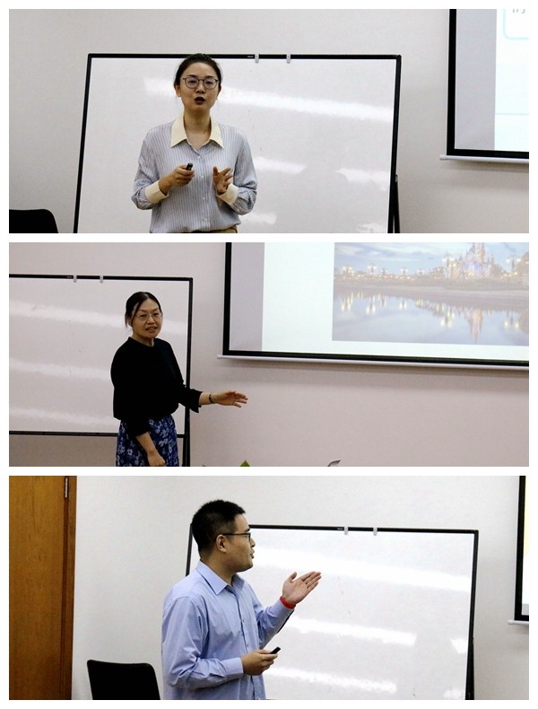 图为参赛教师教学展示 图为参赛教师教学展示