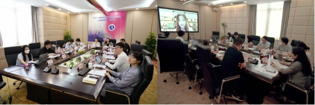 图为“云选会”讨论现场 图为“云选会”讨论现场